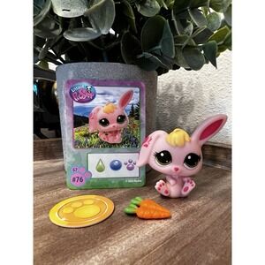 Hasbro Littlest Pet Shop Bunny #76 G7 S2